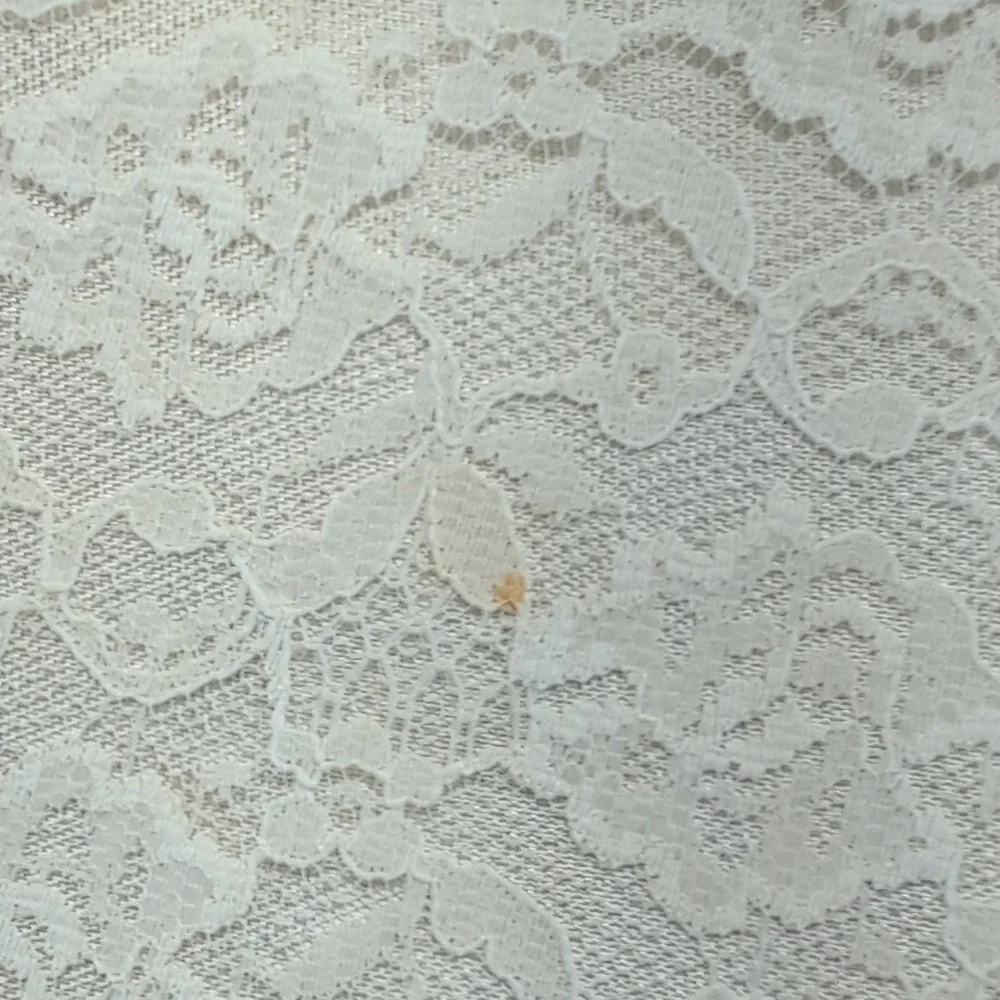 Vintage Ivory Lace Kiss lock Clutch Bag Purse, Lace Fabric Bridal Handbag